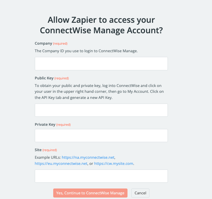 Authenticating